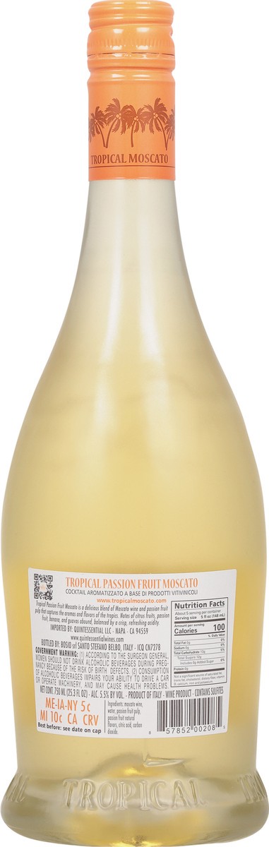 slide 10 of 13, Tropical Passion Fruit Moscato 25.3 fl oz, 25.3 fl oz