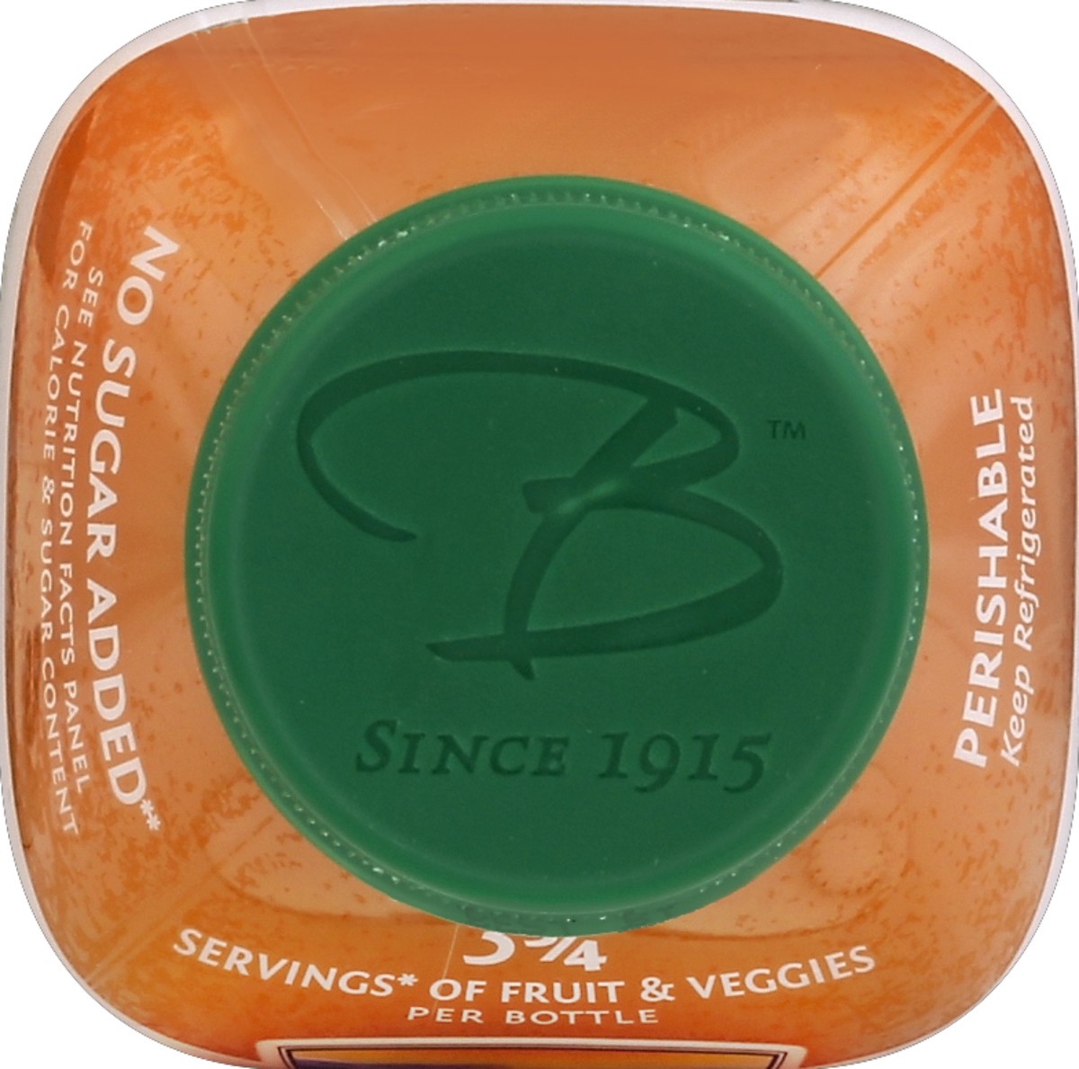 slide 4 of 4, Bolthouse Farms Orange + Carrot 100% Fruit & Vegetable Juice - 15.2 fl oz, 15.2 fl oz