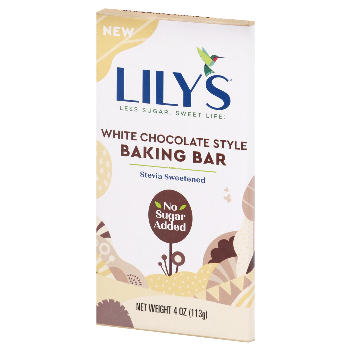 slide 7 of 9, Lily's White Chocolate Style Baking Bar 4 oz, 4 oz