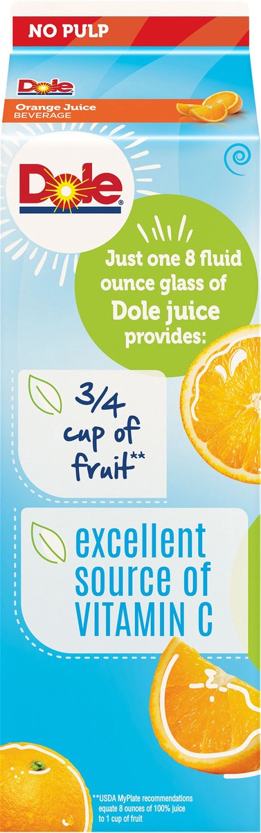 slide 10 of 15, Dole Orange Juice 32oz, 32 oz