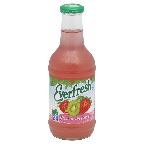 slide 1 of 1, Everfresh Juice Blend, Kiwi Strawberry - 24 oz, 24 oz