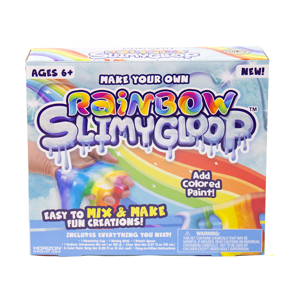 slide 1 of 1, Rainbow SLIMYGLOOP, 1 ct