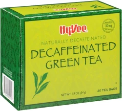 Hy-vee Green Decaffeinated Tea Bags - 40 ct; 1.9 oz