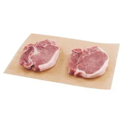 Raley's Pork Loin Chops Center Cut Bone-In Per Pound