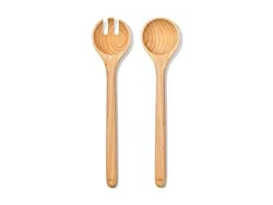Oxo Soft Works Beechwood Salad Servers Set