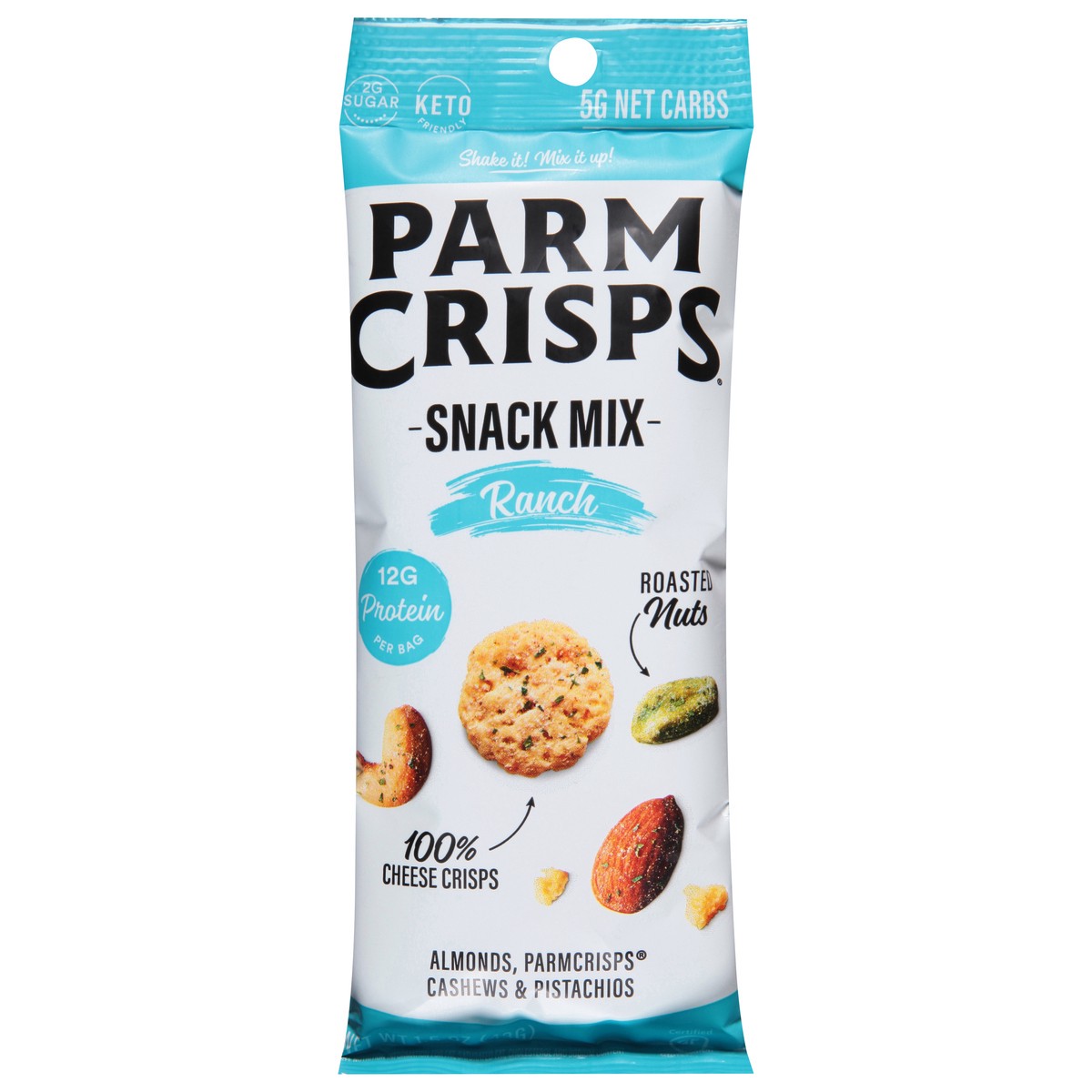 slide 8 of 13, ParmCrisps Ranch Snack Mix 1.5 oz, 1.5 oz