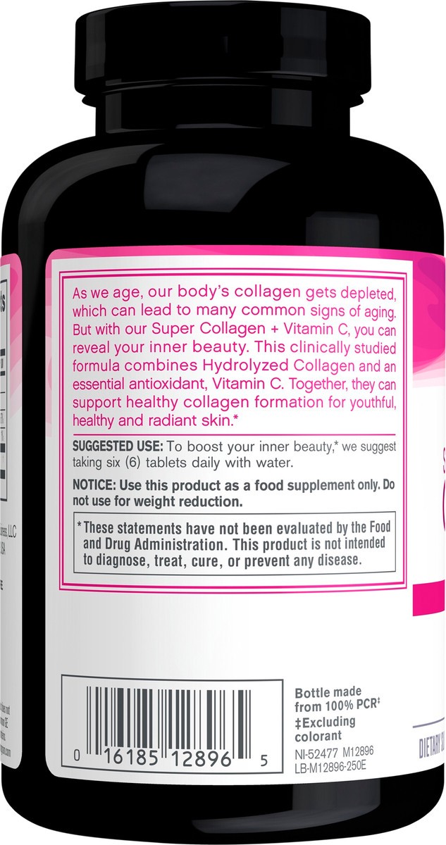 slide 2 of 6, NeoCell Super Collagen Plus Vitamin C - Tablet, 250 Count, 1 Bottle, 250 ct