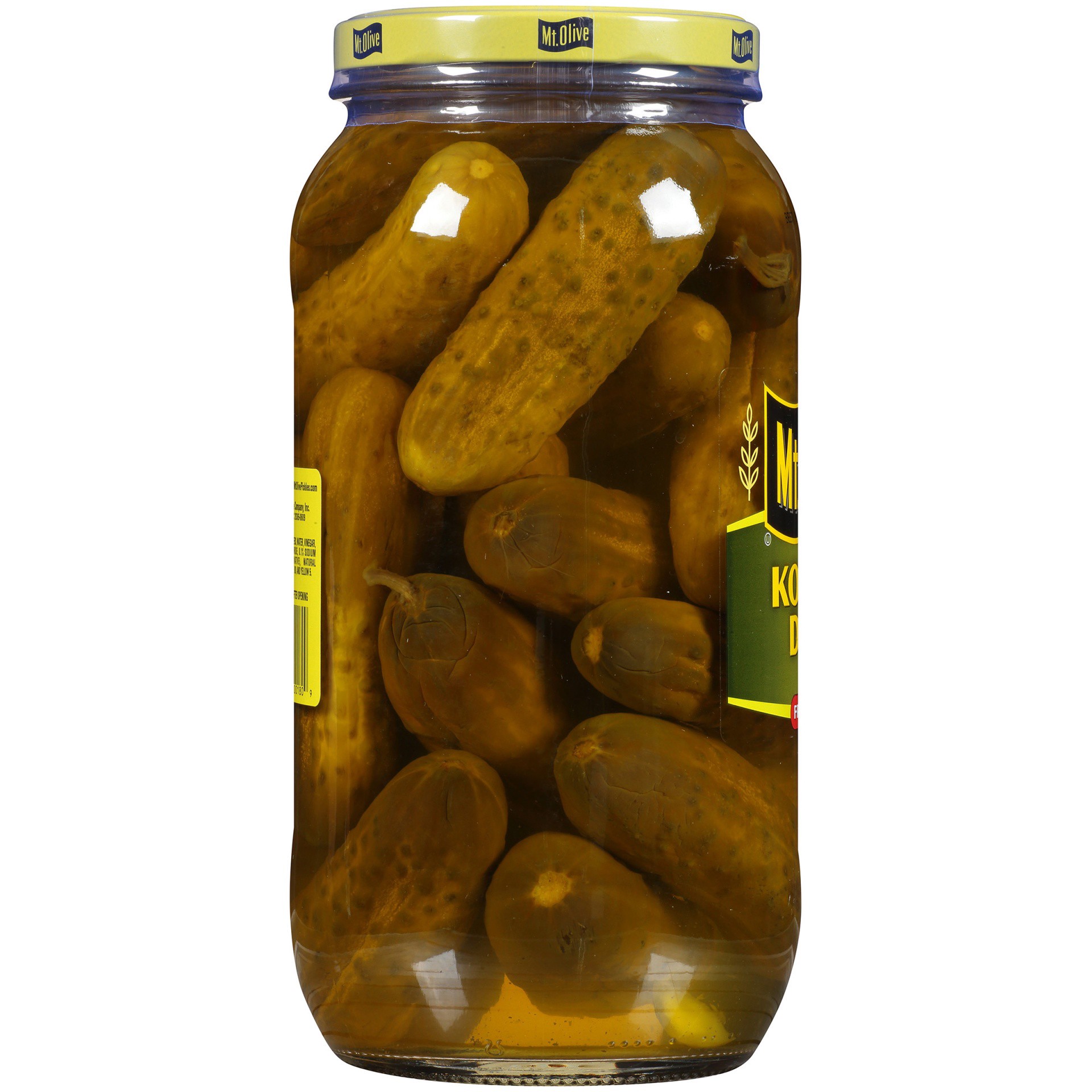 slide 3 of 6, Mt. Olive Kosher Dill Pickles, 80 oz