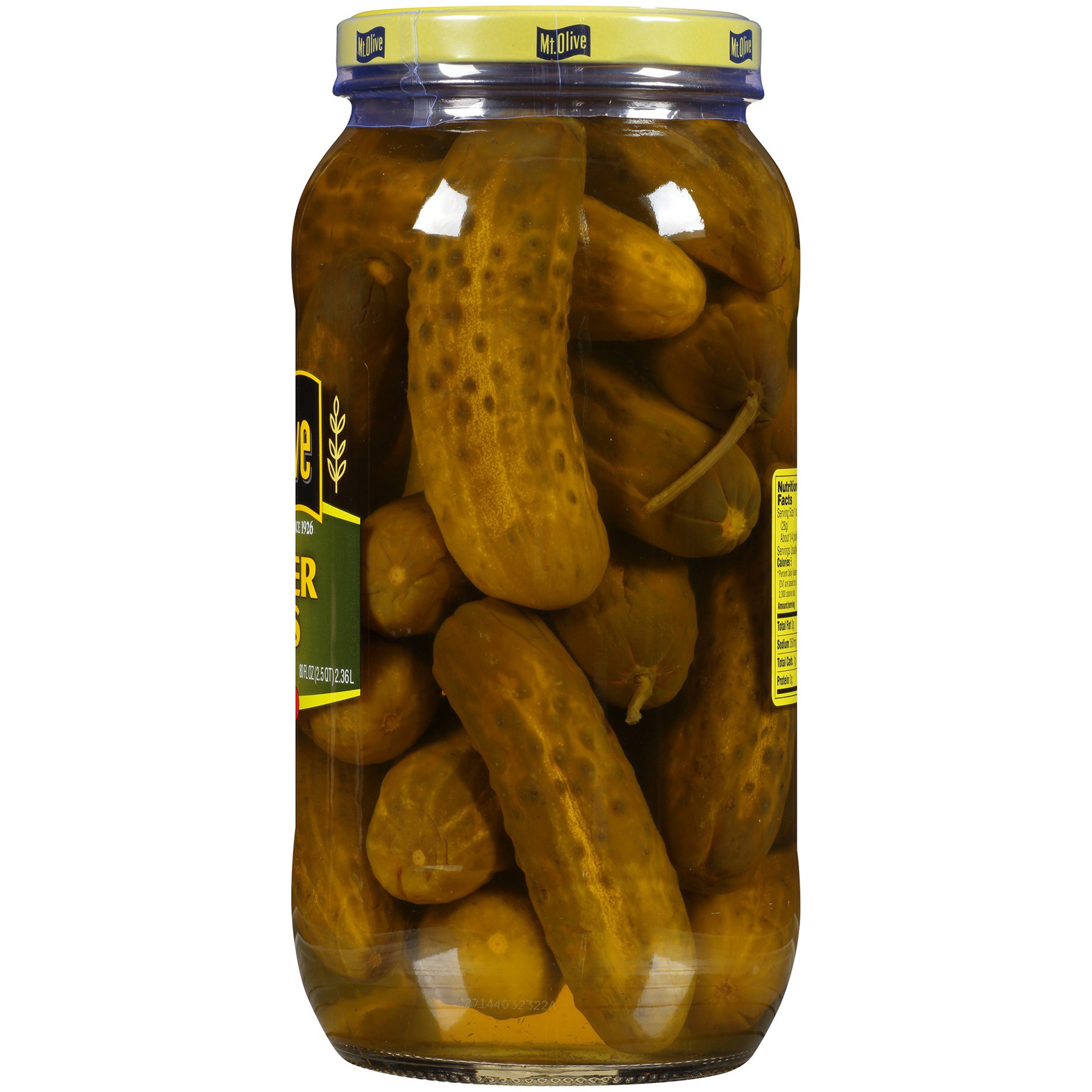 slide 6 of 6, Mt. Olive Kosher Dill Pickles, 80 oz