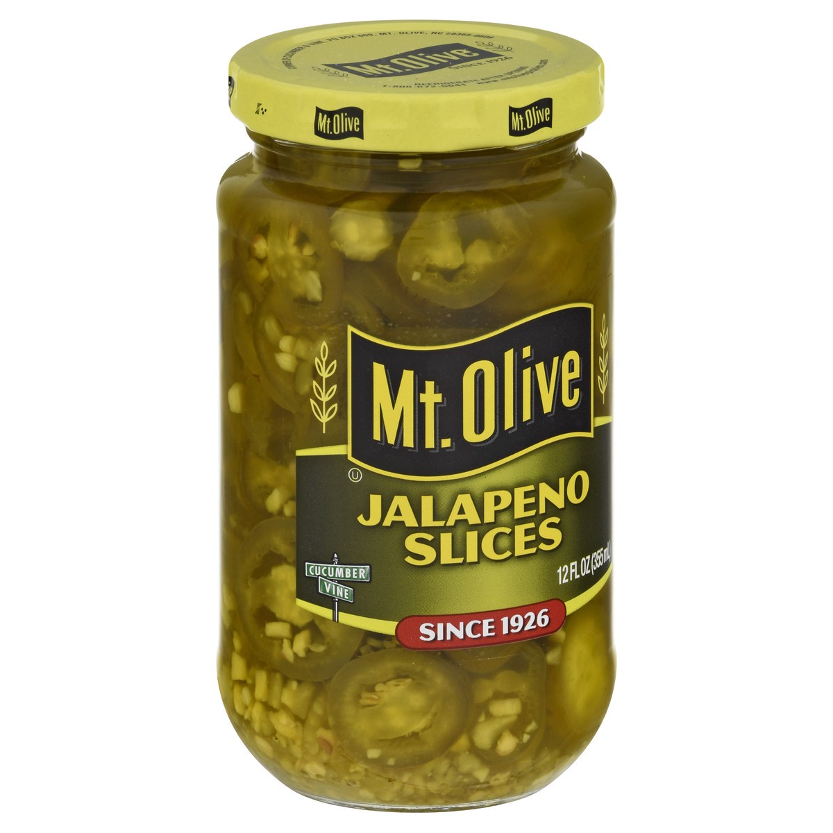 slide 6 of 9, Mt. Olive Jalapeno Slices 12 fl oz Jar, 12 oz