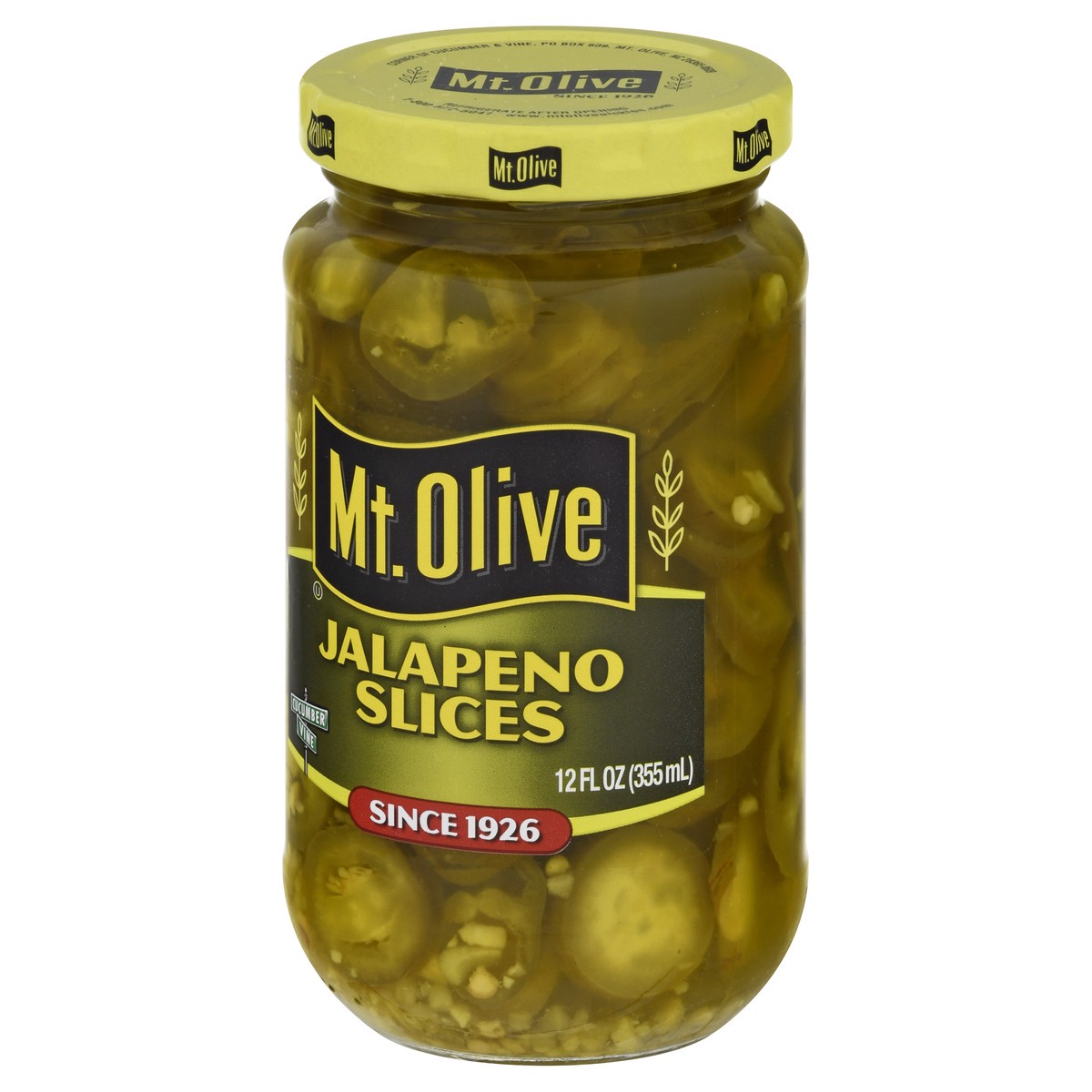 slide 4 of 9, Mt. Olive Jalapeno Slices 12 fl oz Jar, 12 oz