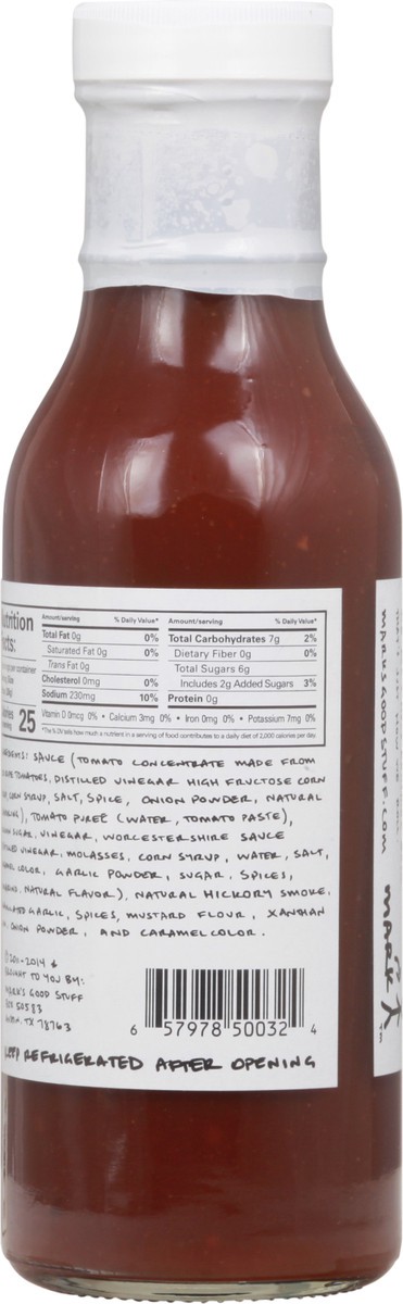 slide 9 of 13, Mark's Good Stuff Hickory Brown Sugar BBQ Sauce 14 oz Bottle, 14 oz