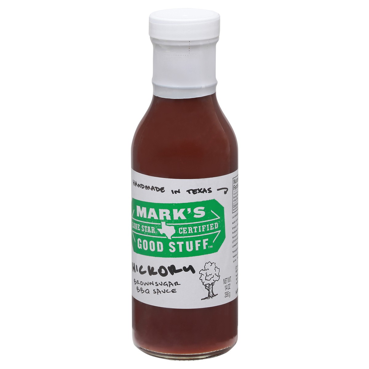 slide 5 of 13, Mark's Good Stuff Hickory Brown Sugar BBQ Sauce 14 oz Bottle, 14 oz