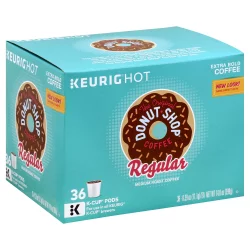The Original Donut Shop Medium Roast Coffee Keurig K-Cup Pods - 36 ct