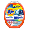 slide 6 of 29, Tide Power PODS White Laundry Detergent Pacs, 45 Count, Brilliant Whitening + Color Protect, 45 ct