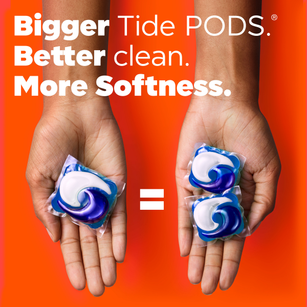 slide 3 of 29, Tide Power PODS White Laundry Detergent Pacs, 45 Count, Brilliant Whitening + Color Protect, 45 ct