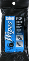 slide 1 of 1, totes Shoe Shine Wipes, 20 ct