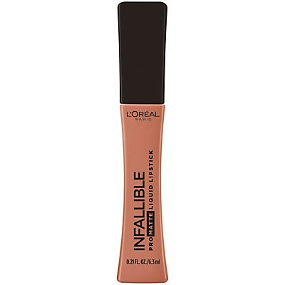 slide 1 of 1, L'Oreal Infallible Pro Matte Liquid Lipstick Barely Sunset, 1 ct
