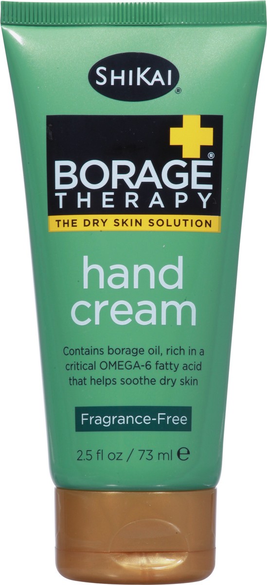 slide 9 of 9, ShiKai Borage Therapy Fragrance-Free Hand Cream 2.5 fl oz, 2.5 fl oz