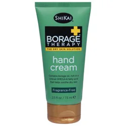 ShiKai Borage Therapy Fragrance-Free Hand Cream 2.5 fl oz