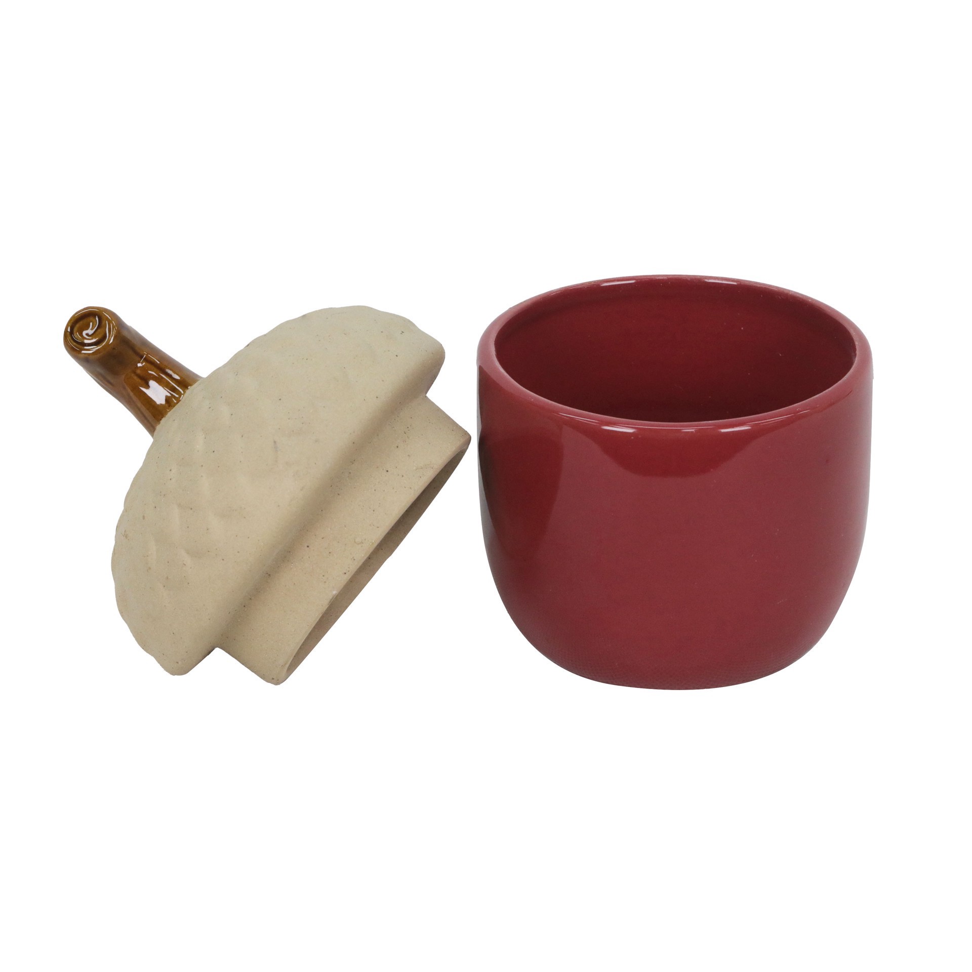 slide 2 of 2, 6.5" Acorn With Lid Decorative Container By Ashland, 4.33 in x 4.33 in x 6.5 in