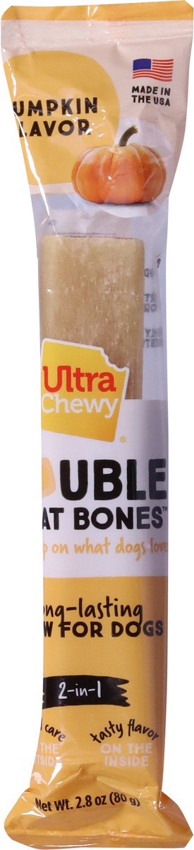 slide 2 of 15, Ultra Chewy Double 2-in-1 Real Chicken Treat Bones 2 oz, 2 oz