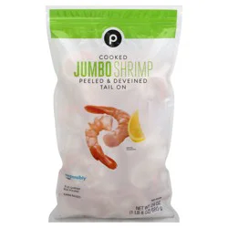 Publix Shrimp, Cooked, Jumbo
