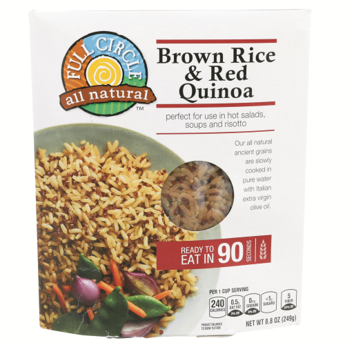 slide 1 of 1, Full Circle Market Brown Rice & Red Quinoa, 8.8 oz