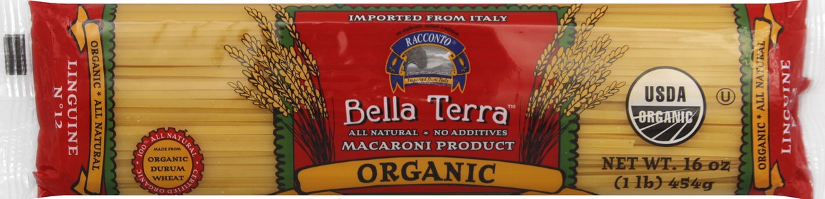 slide 2 of 5, Bella Terra Organic Linguine, 16 oz