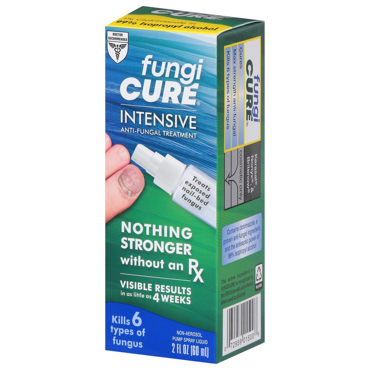 slide 2 of 9, FungiCure Maximum Strength Intensive Anti-Fungal Spray, 2 oz