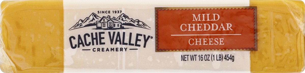 slide 4 of 5, Cache Valley Mild Cheddar Cheese, 16 oz