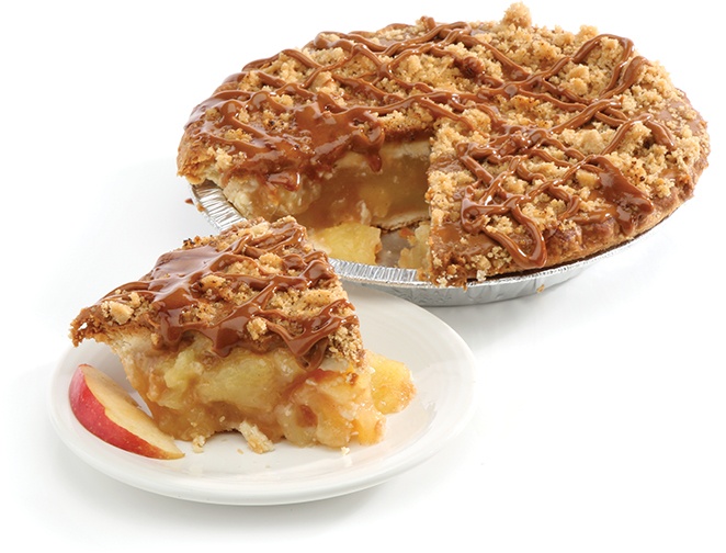 slide 1 of 1, Tippin's Tippins Caramel Apple Pie 8 Inch, 35 oz