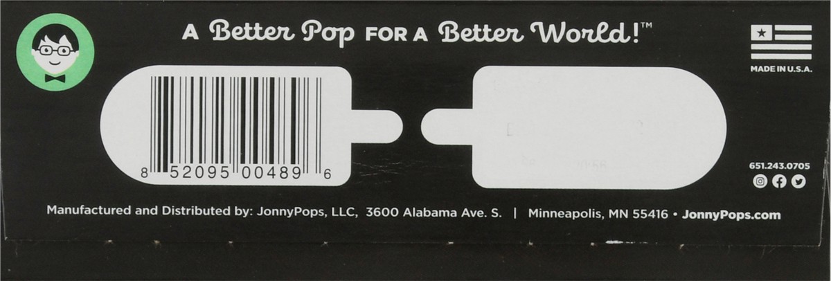 slide 9 of 11, Jonny Pops Chocolate-Dipped Vanilla 4-2.06 fl oz Wrapper, 4 ct