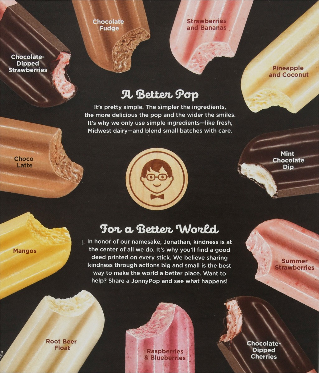 slide 4 of 11, Jonny Pops Chocolate-Dipped Vanilla 4-2.06 fl oz Wrapper, 4 ct