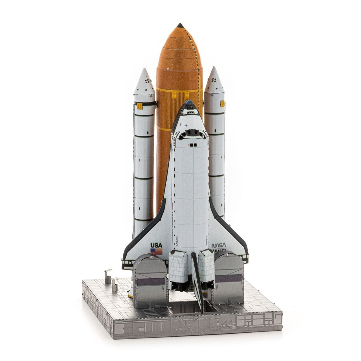 slide 7 of 14, Fascinations Metal Earth Premium Series Space Shuttle Launch Steel Model Kit, 4.13 in x 3.54 in x 6.7 in