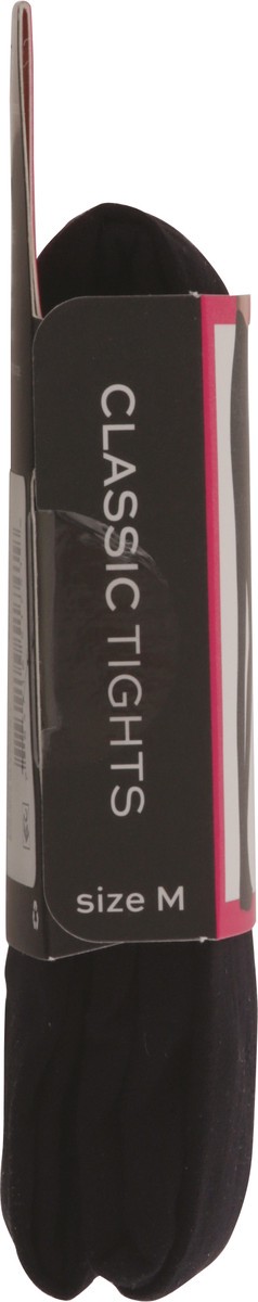 slide 3 of 10, On the Go Black Classic Tights M 1 ea, 1 ct