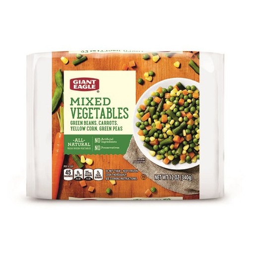 slide 1 of 1, Giant Eagle Mixed Vegetables, 12 oz
