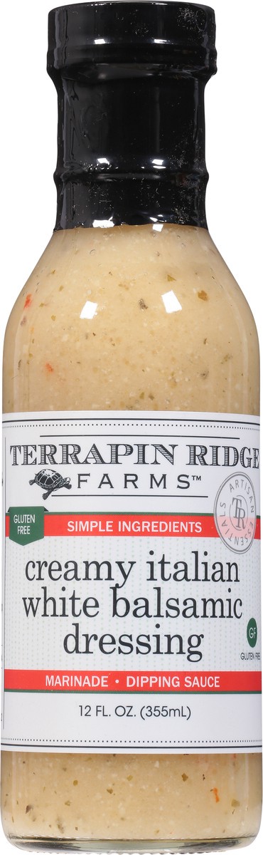 slide 10 of 13, Terrapin Ridge Farms Marinade & Dipping Sauce - Creamy Italian White Balsamic Dressing, 12 fl oz