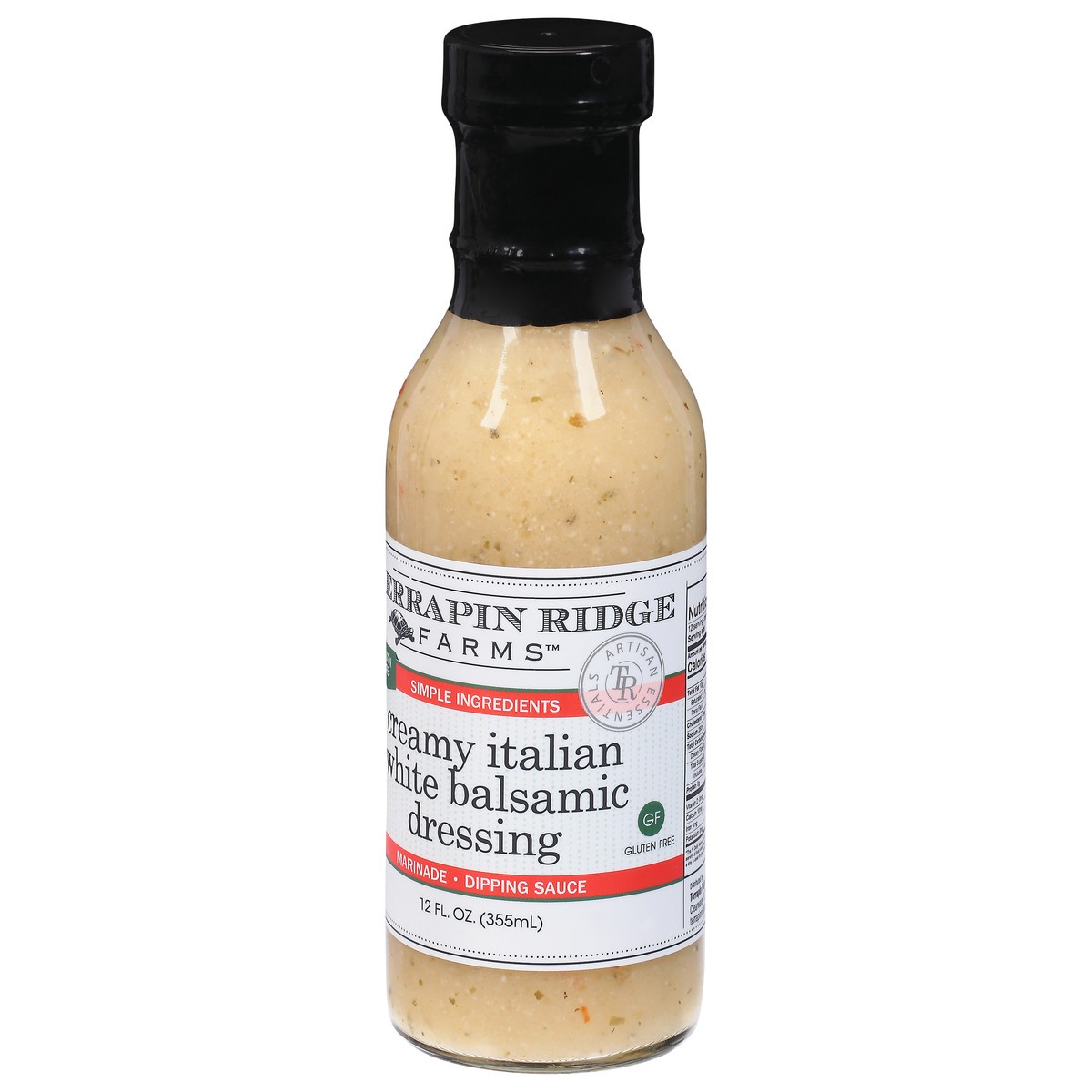 slide 9 of 13, Terrapin Ridge Farms Marinade & Dipping Sauce - Creamy Italian White Balsamic Dressing, 12 fl oz