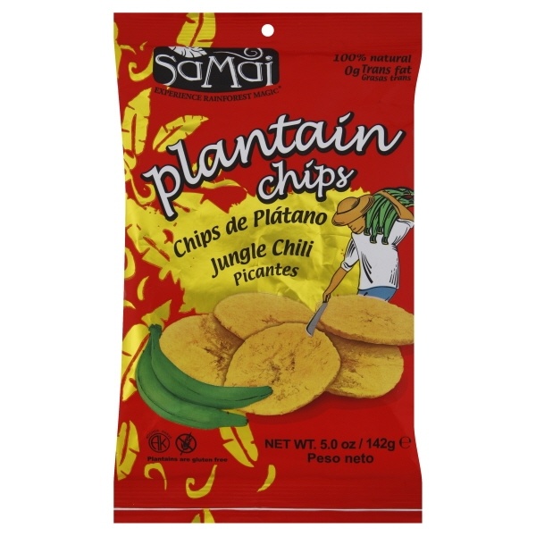 slide 1 of 1, Samai Plantain Chips 5 oz, 5 oz