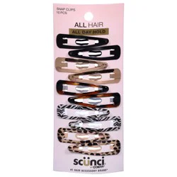 scünci Snap Clips - 10 ct