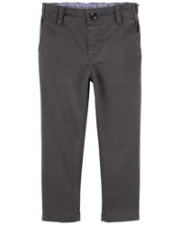 Oshkosh Baby Skinny Fit Tapered Chino Pants Grey 12M