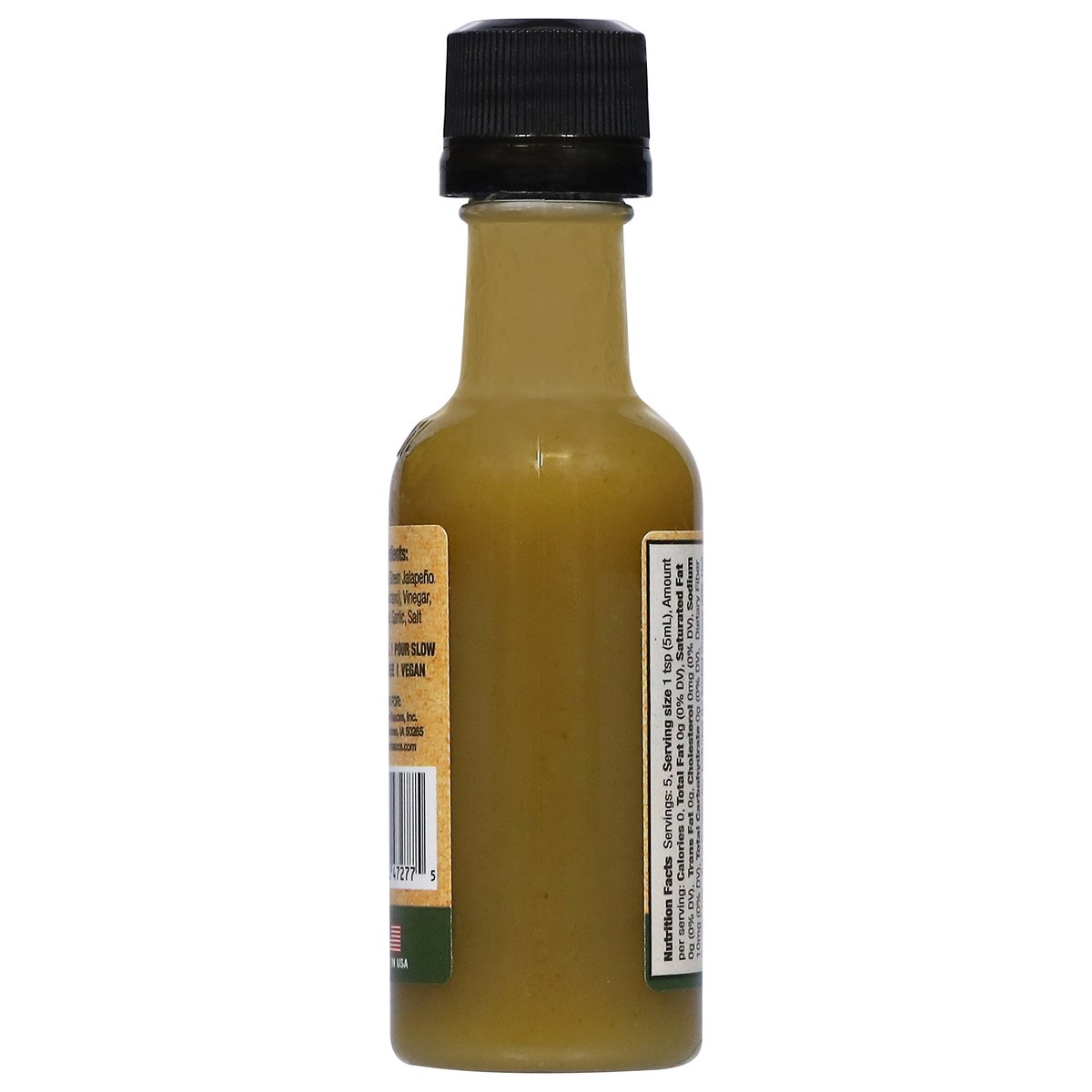 slide 14 of 15, Lola's Green Jalapeno And Serrano Hot Sauce 1.75 Ounces, 1.7 oz