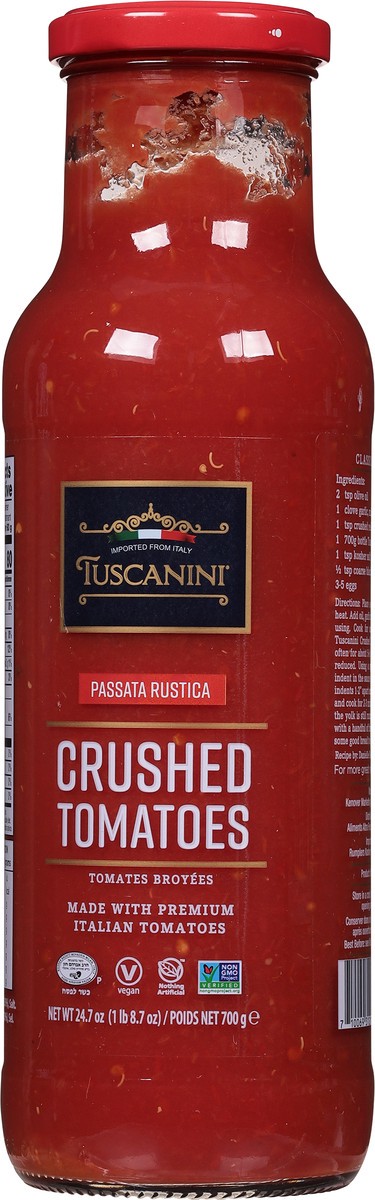 slide 9 of 9, Tuscanini Crushed Tomatoes, 24.7 oz
