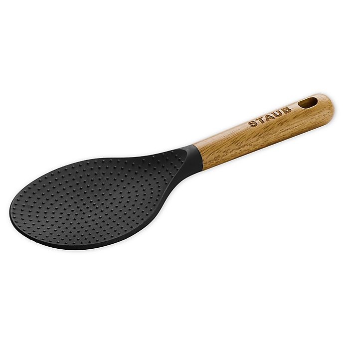 slide 1 of 1, Staub Olivewood Rice Spoon, 1 ct