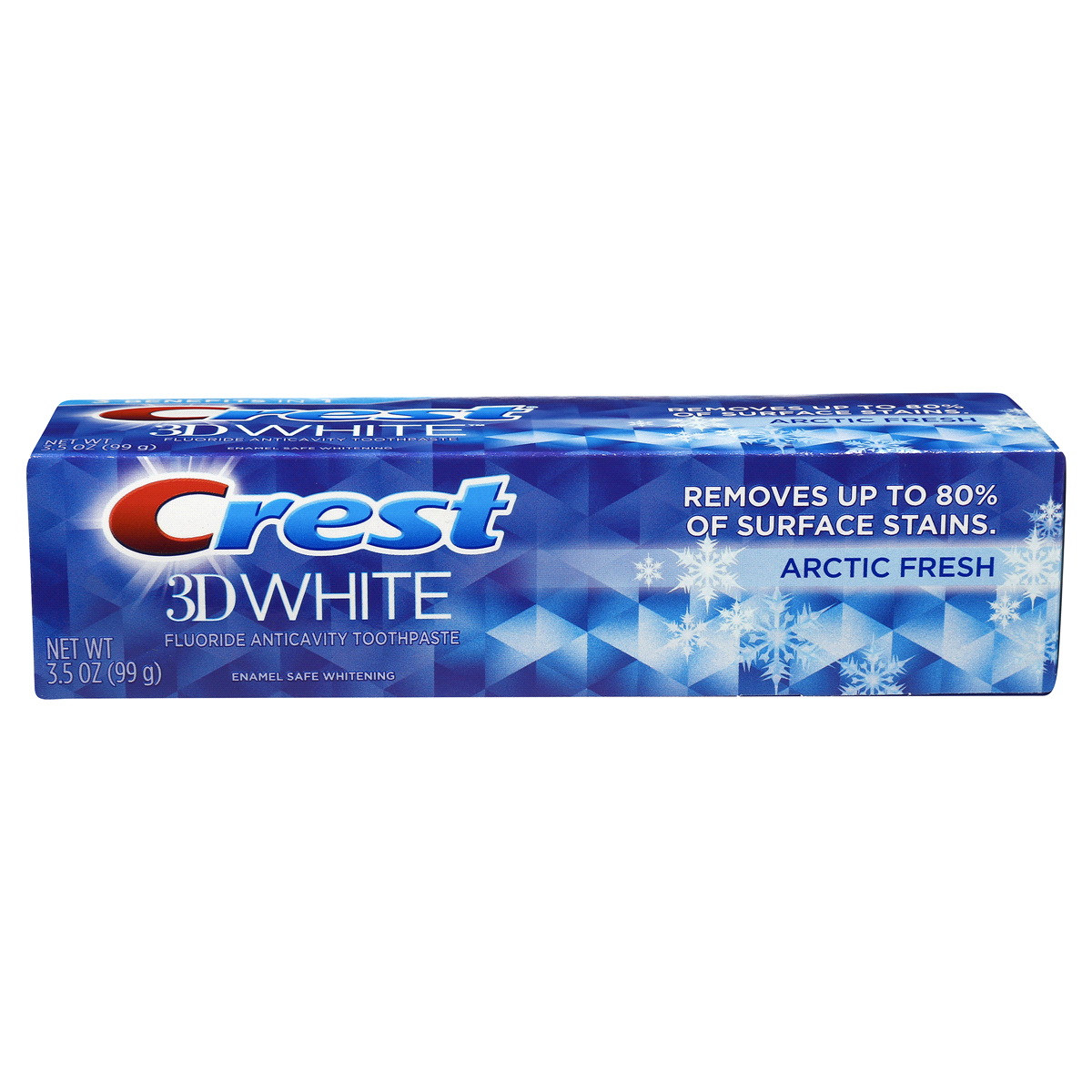 slide 5 of 10, Crest 3D White Arctic Fresh Fluoride Anticavity Toothpaste, 3.5 oz