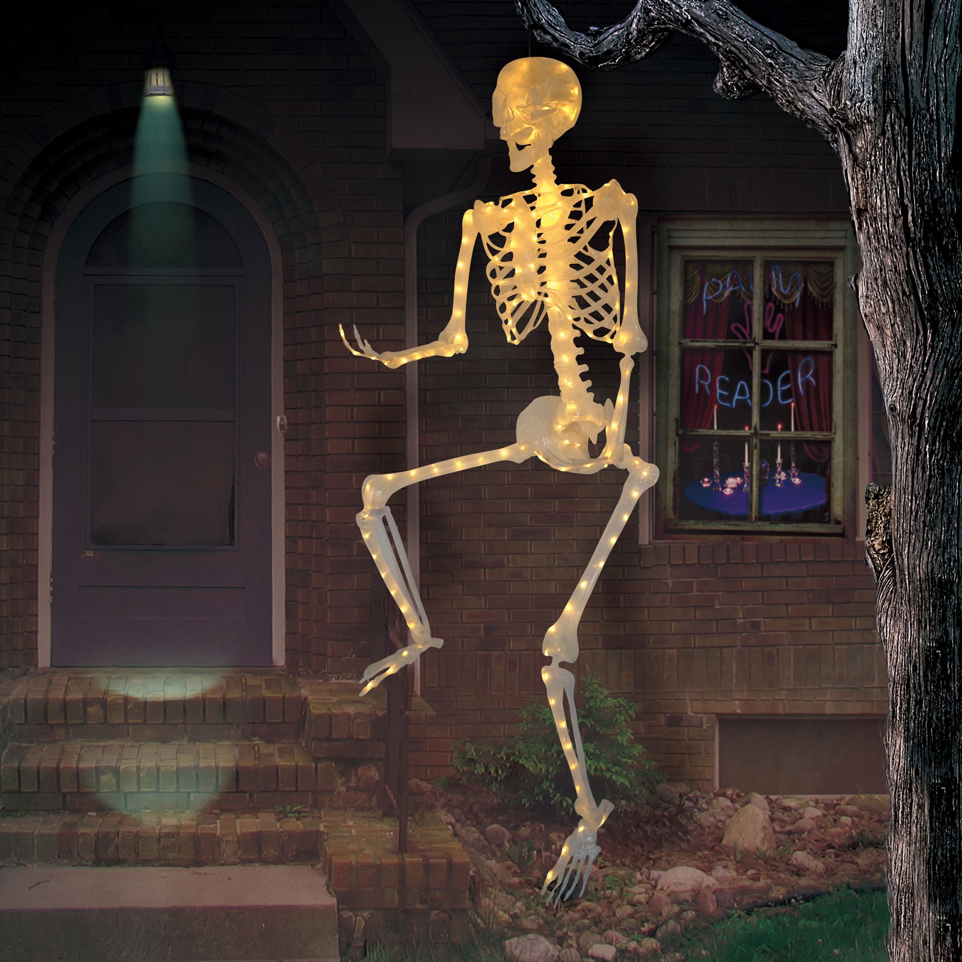 slide 3 of 3, 5ft. Warm White Led Skeleton By Ashland, 5 ft