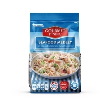 slide 1 of 1, Gourmet Dining Seafood Medley, 28 oz