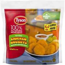 Tyson Chicken Nuggets - Frozen - 4.4lbs