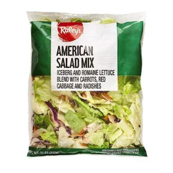 Raley's Crunchy Blends Salad, American, 11 oz